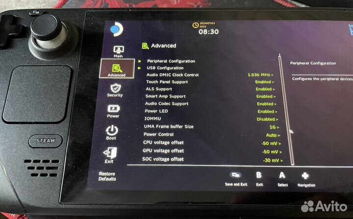 Valve steam deck 256gb