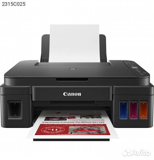 Мфу Canon pixma G3411 A4 Струйная Цветная печать