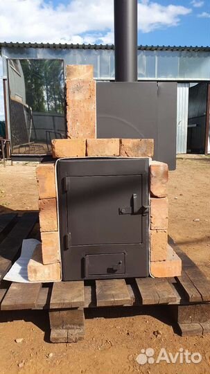 Печь для бани на 3 помещения