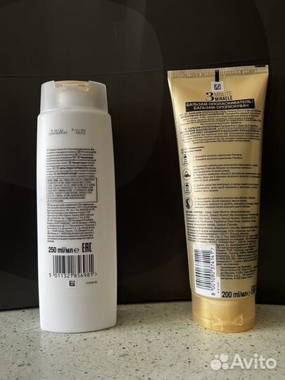 Кондицонер и шампунь для ослабленых волос