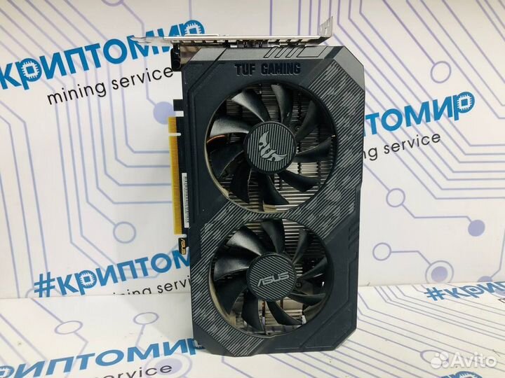 Видеокарта Asus GeForce GTX 1660 Ti TUF Gaming EVO