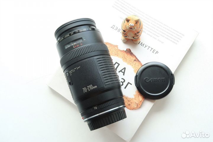 Объектив Canon EF 70-210 f4 (полный кадр/кроп)