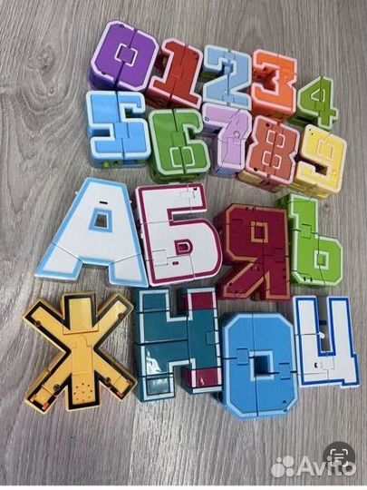 Буквы цифры трансформеры