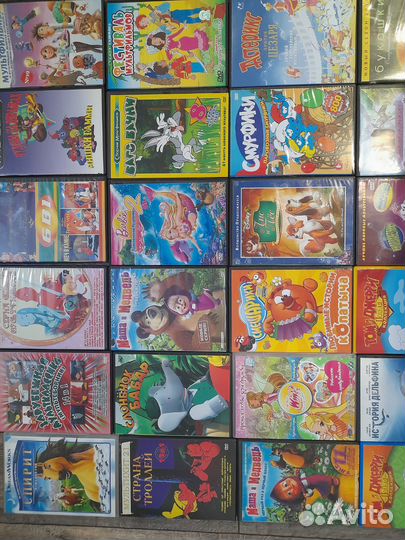 Dvd диски мультфильмы