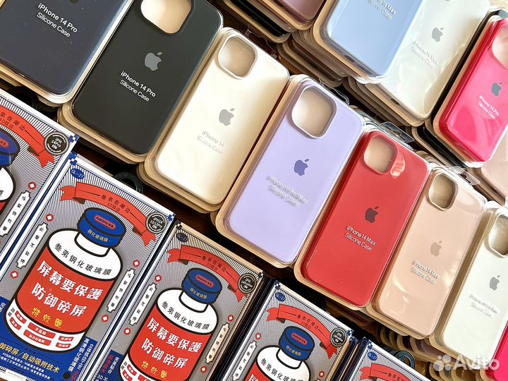 Чехол / стекло на все модели iPhone 14