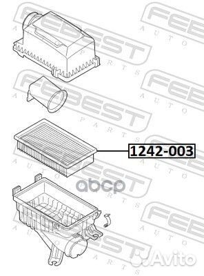 Фильтр воздушный 1242003 Febest