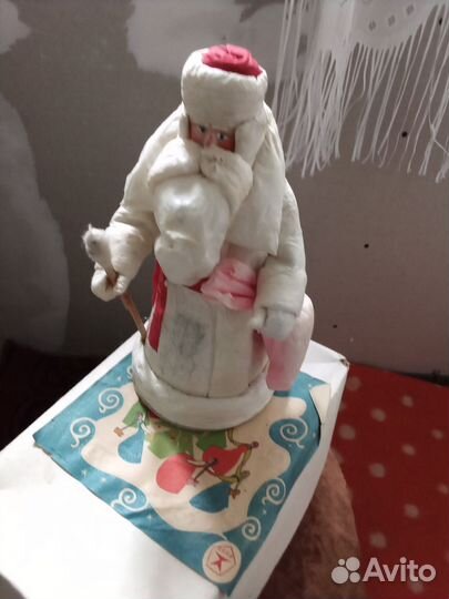 Ватный дед мороз СССР