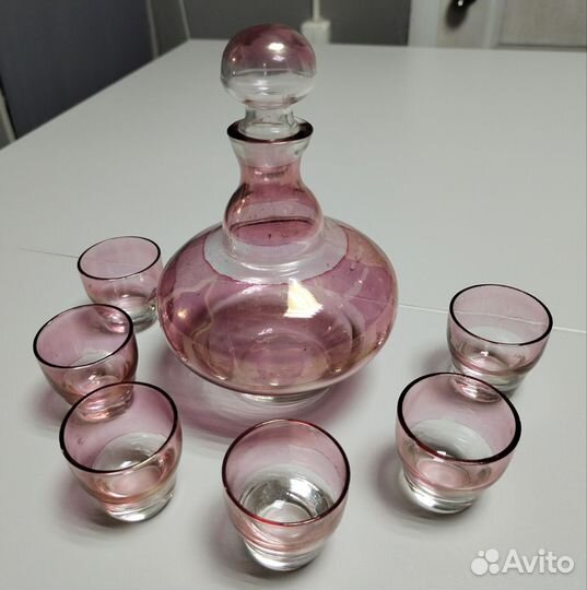 Ликерный набор (графин и стопки)