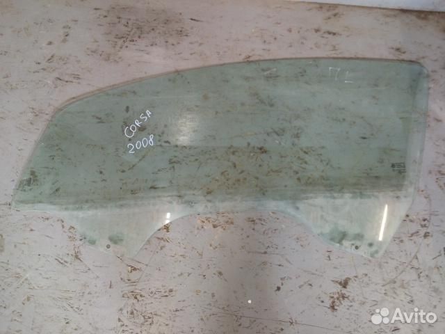Стекло двери передней левой Opel Corsa D (2006-201