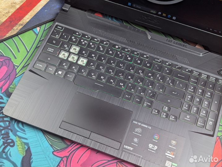 Asus TUF F15 144HZ 1650/ I5-10/ 16 RAM/ 512 SSD