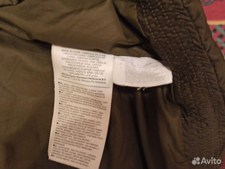 Пуховик мужской nike