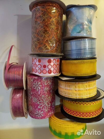 Лента атласная и декоративная