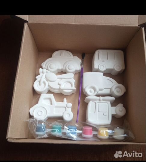 Гипсовые фигурки для раскрашивания