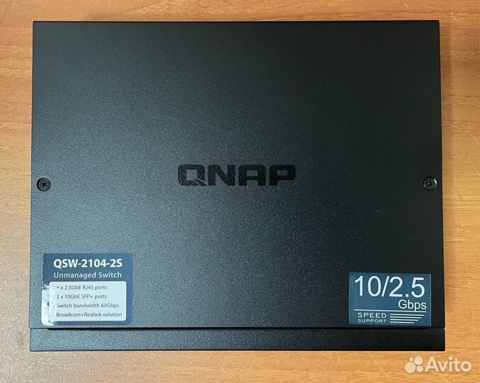Коммутатор qnap QSW-2104-2S (новый)