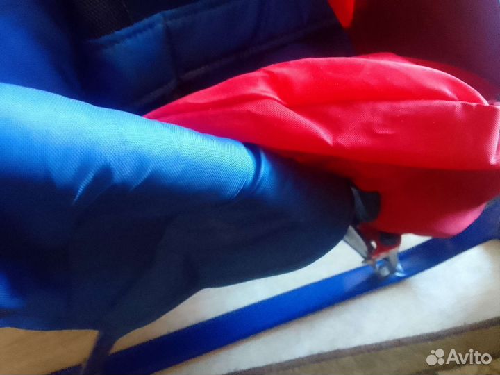 Детские санки коляска