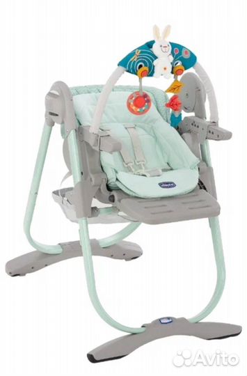 Стул для кормления chicco polly Magic