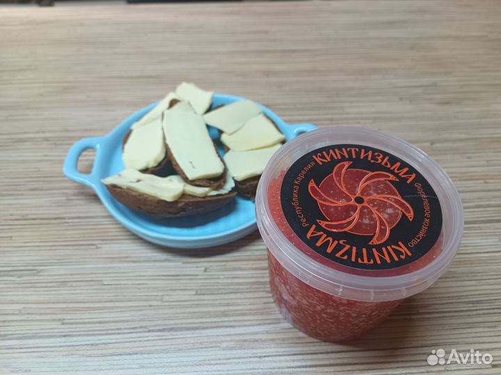 Красная икра форели