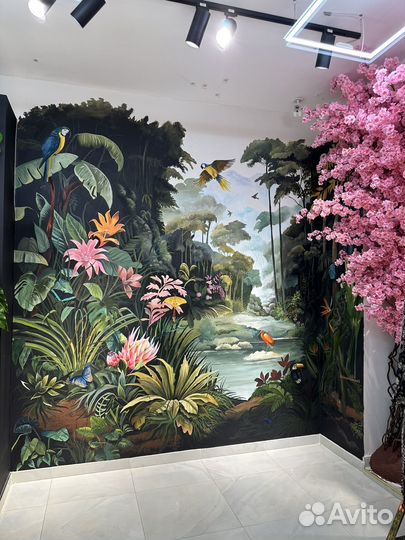 Дипломированный художник, худ. роспись стен