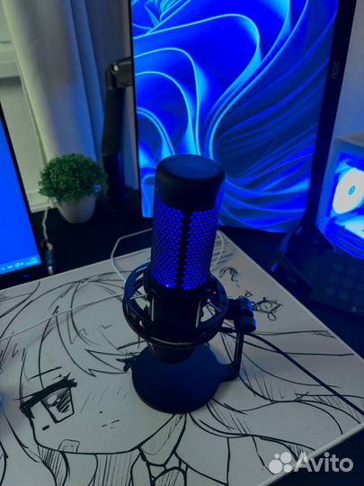 Микрофон HyperX QuadCast S