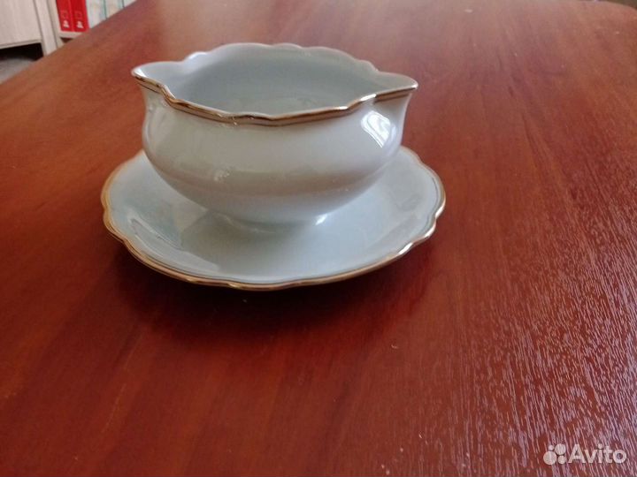 Столовый сервиз фарфор гдр Кольдиц 6 персон