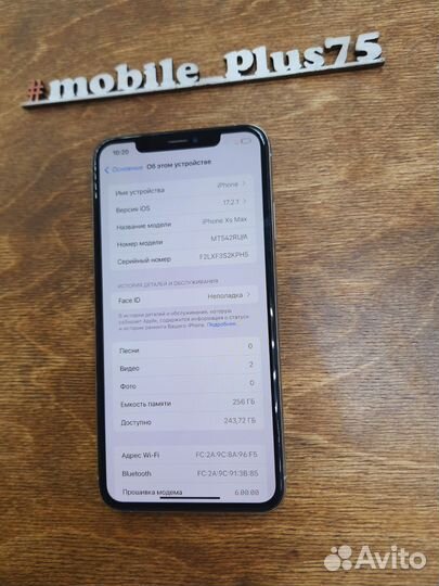 iPhone Xs Max, 256 ГБ
