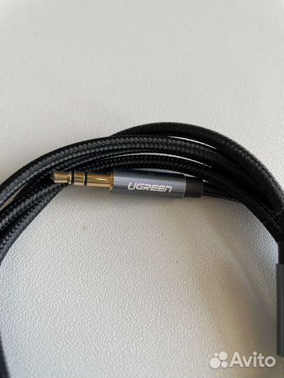 Кабель аудио для авто Ugreen AUX 3.5 мм 1м