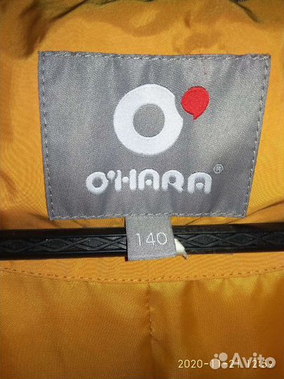 Пуховик O'hara на девочку 8-10 лет