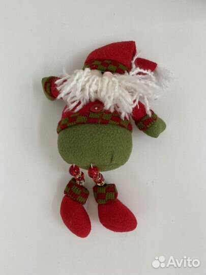 Игрушки новогодние Дед Мороз, Снеговик, елочка