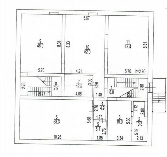 Помещение под склад, 250 м²
