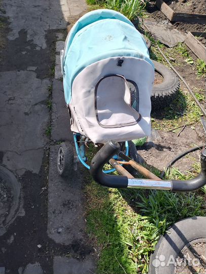 Велосипед с родительской ручкой