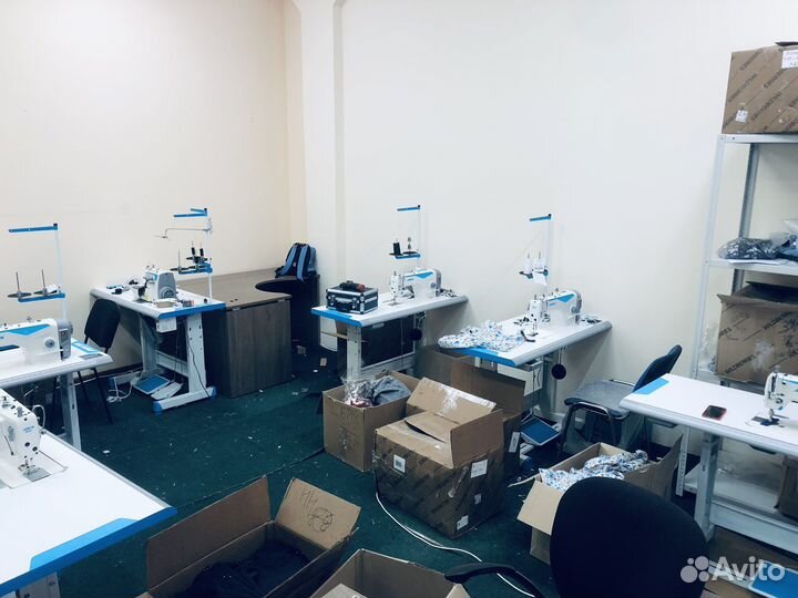 Сборка промышленных швейных машин