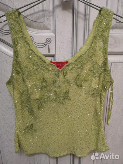 Топ, бисер, новый, р. L(50)