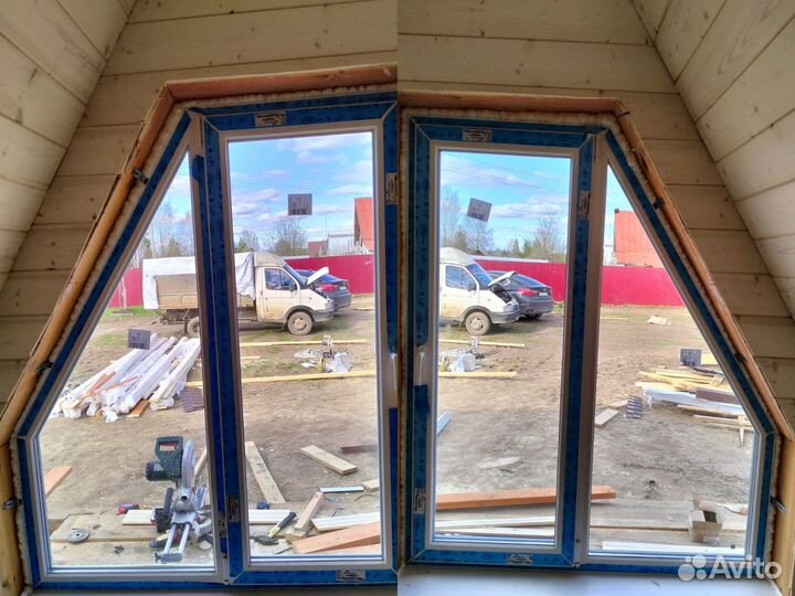 Дом каркасный (брусовой) афрейм