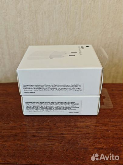 Адаптер Apple 20W + кабель USB-C 1 метр (новые)