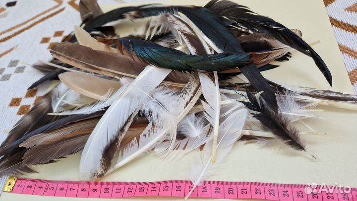 Перья для творчества, декора и украшений