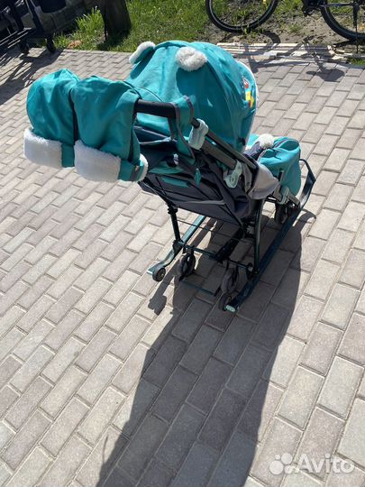 Санки на колесах