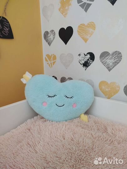 Мягкая игрушка сердце 35х25