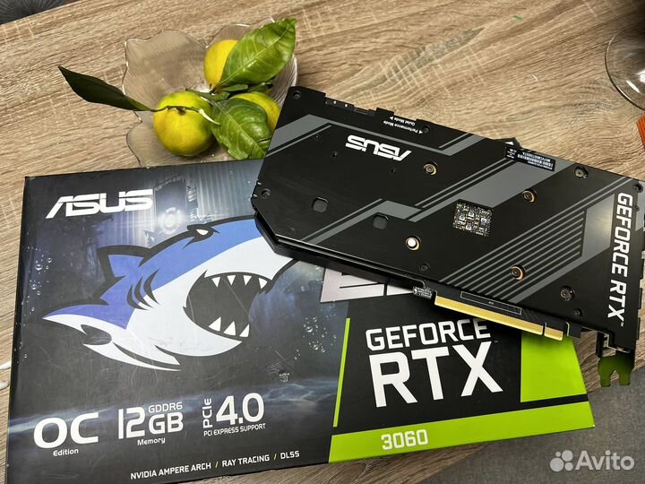 Видеокарта Asus RTX 3060 12 Gb dual OC