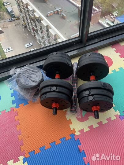 Гантели разборные 30 кг