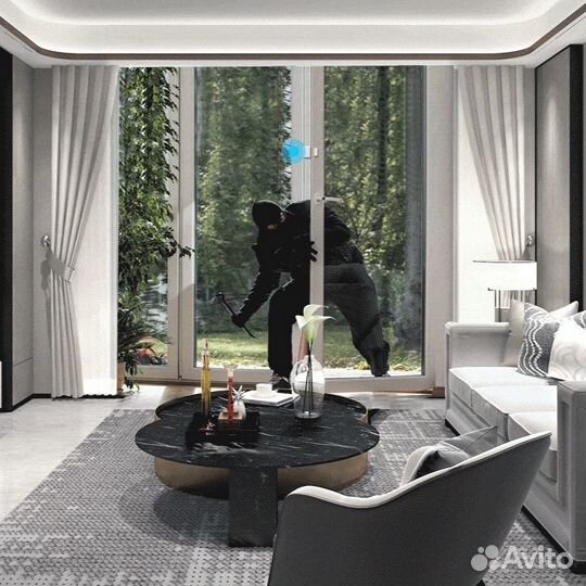 Датчик открытия дверей и окон Sonoff snzb-04Zigbee