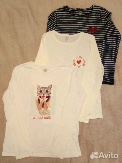 Лонгслив kiabi 138/143 новые