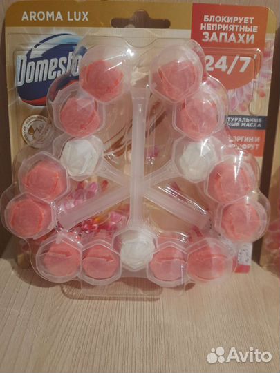 Туалетные блоки Domestos