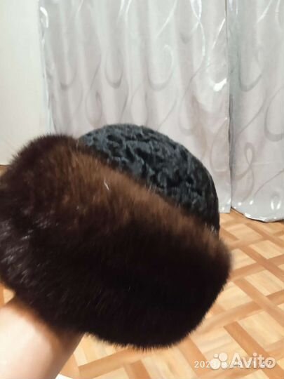 Шапка ушанка женская