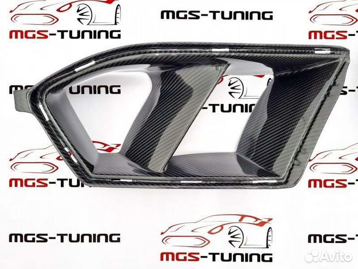 Вставки в бампер BMW M3 G80/M4 G82 CS карбон