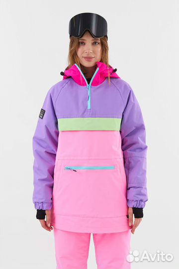 Анорак coolzone dublin циклам/св.фиол/фисташк/неор