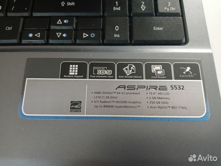 Ноутбук acer 5532