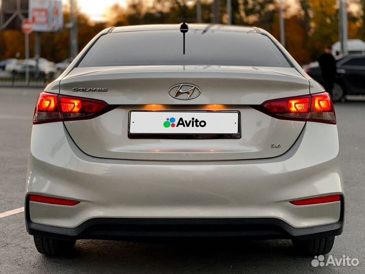 Hyundai Solaris 1.6 AT, 2018, 148 000 км