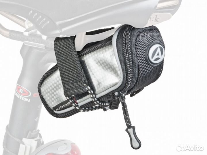 Велосумка велосипедная под седло A-S310 (black/si