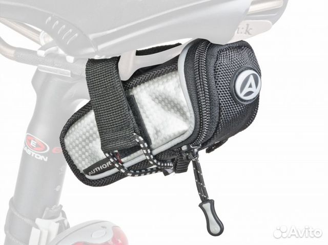 Велосумка велосипедная под седло A-S310 (black/si