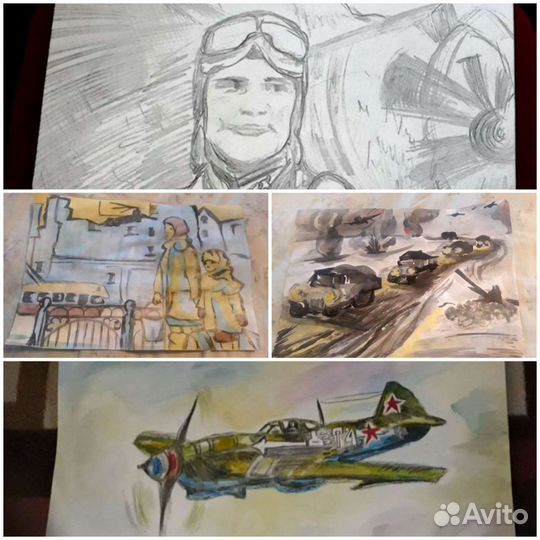 Рисунки для школы и садика + подарочные плакаты